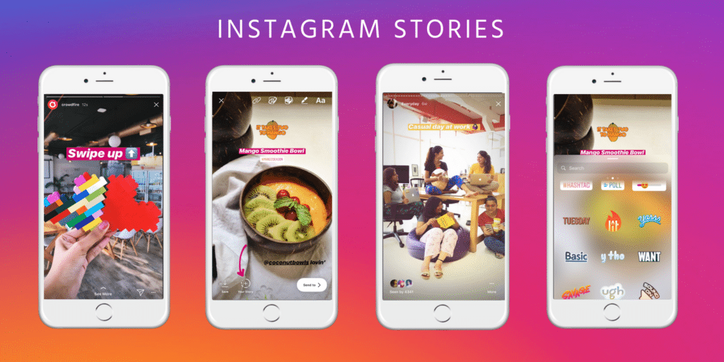 Good instagram stories example for Instagram creator account