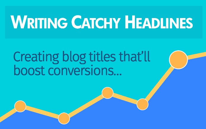 Writing catchy headline is important for content marketing